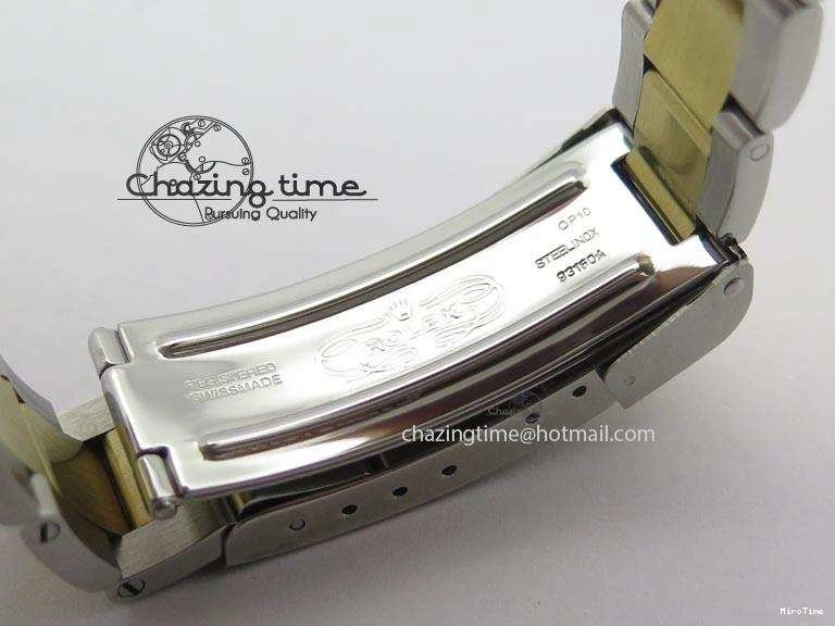 MiroTime 1231 Stretchable Submariner BP Maker 16613 Blue Dial SS YG Case On SS YG Bracelet A 3877